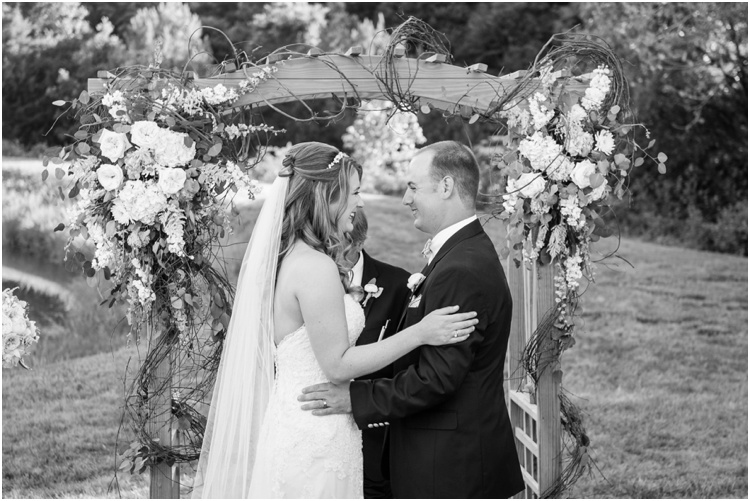 Mechanicsville VA Warriner's Way Farm navy and pink rustic wedding photos