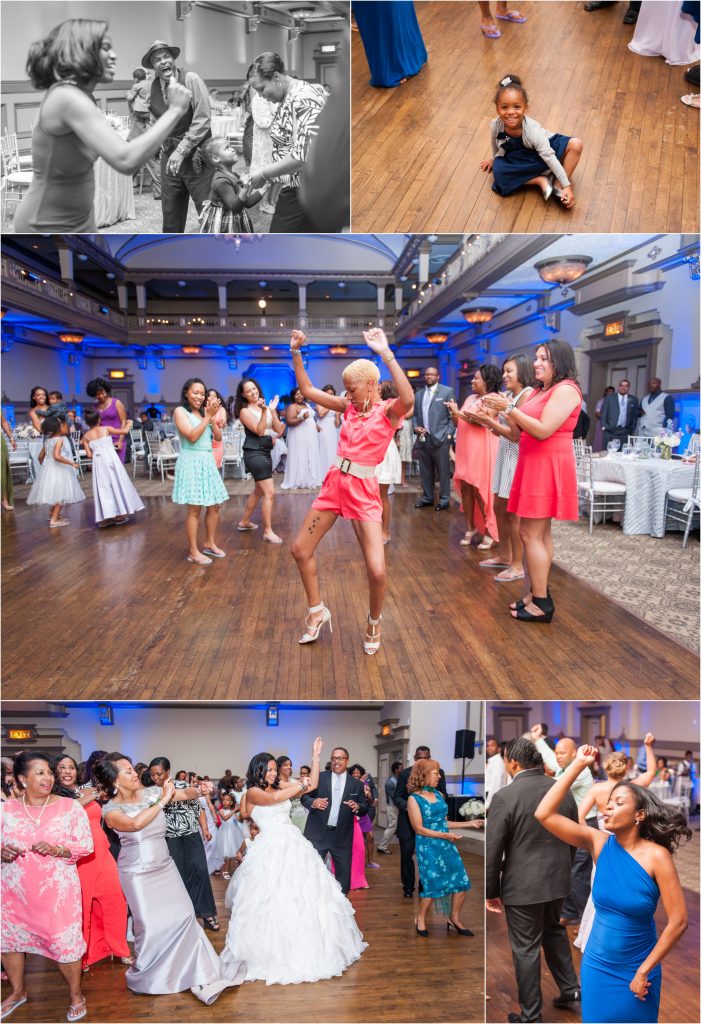 The John Marshall Ballroom dancing at reception photo