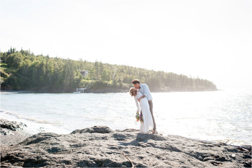 Bay of Fundy Nova Scotia Beach Wedding, bride and groom portrait photos, Bigfoottracks on instagram