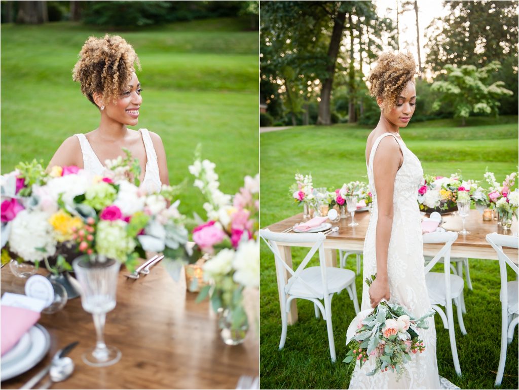 Romantic Garden Inspired Wedding Styled Shoot Photos