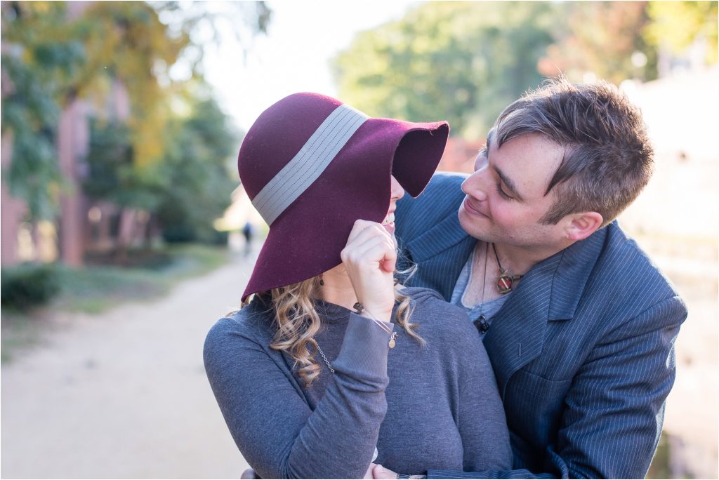Georgetown Canal Engagement Photos