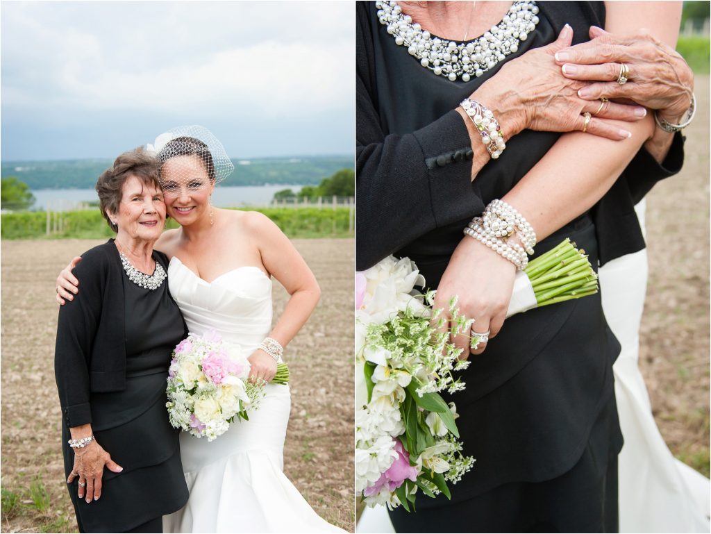 Seneca Lake NY Vineyard Wedding ceremony photos, reception photos, storm clouds